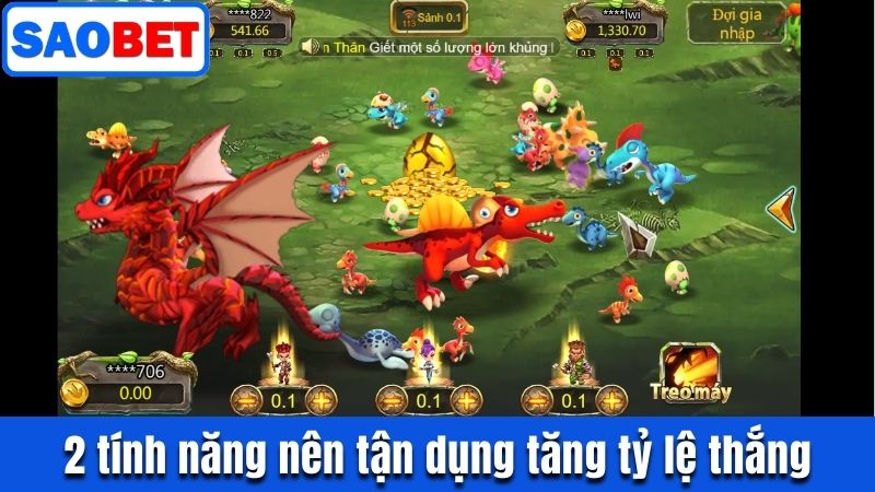 THỢ SĂN RỒNG SAOBET - TỰA GAME BẮN CÁ KHÔNG THỂ BỎ QUA 10 2 TÍNH NĂNG HẤP DẪN NÊN TẬN DỤNG TĂNG TỶ LỆ THẮNG