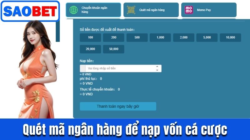 NẠP TIỀN SAOBET - CHI TIẾT QUY TRÌNH NẠP VỐN TẠI NHÀ CÁI 4 NẠP TIỀN SAOBET