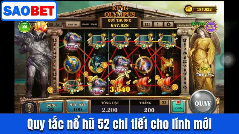 NỔ HŨ 52 SAOBET - TÌM KIẾM CƠ HỘI PHÁT TÀI TỪ SLOT GAME 9 QUY TẮC NỔ HŨ 52 CHI TIẾT CHO LÍNH MỚI VÀO NGHỀ